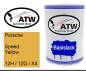 Preview: Porsche, Speed Yellow, 12H / 12G / X4: 500ml Lackdose, von ATW Autoteile West.
